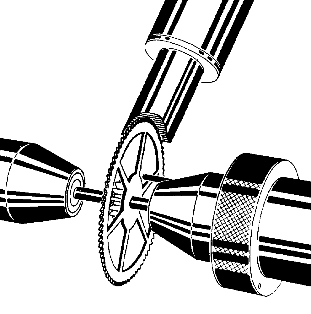 Concentricity tester f. wheels