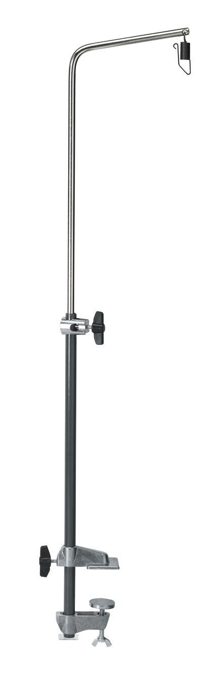 Table tripod with screw clamp