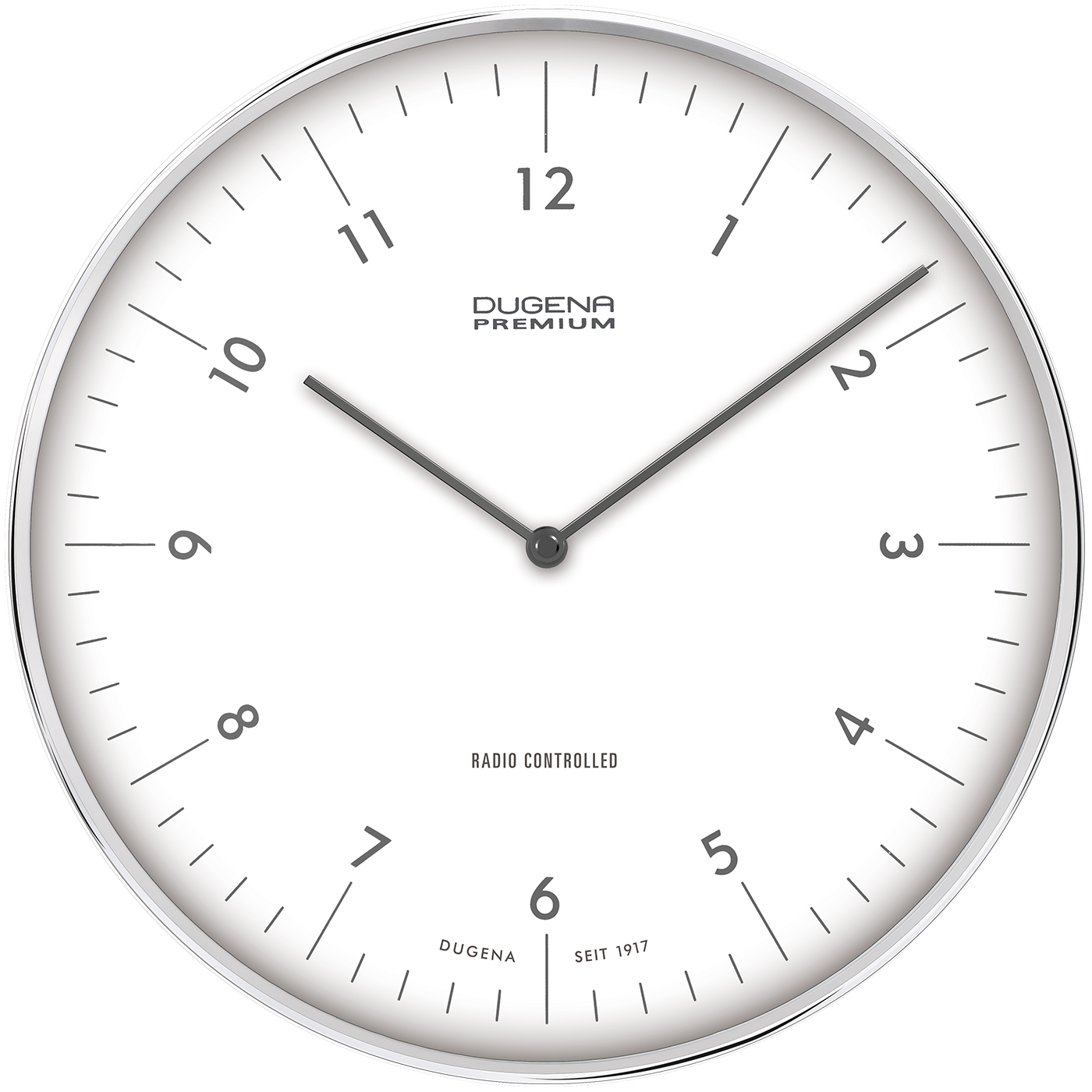 DUGENA Radio-controlled wall clock Dessau 7000998