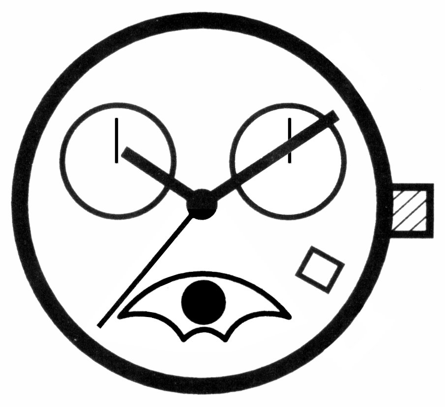 horloge uurwerk kwarts ISA 8171/204 KLS, D4, MD, CHR