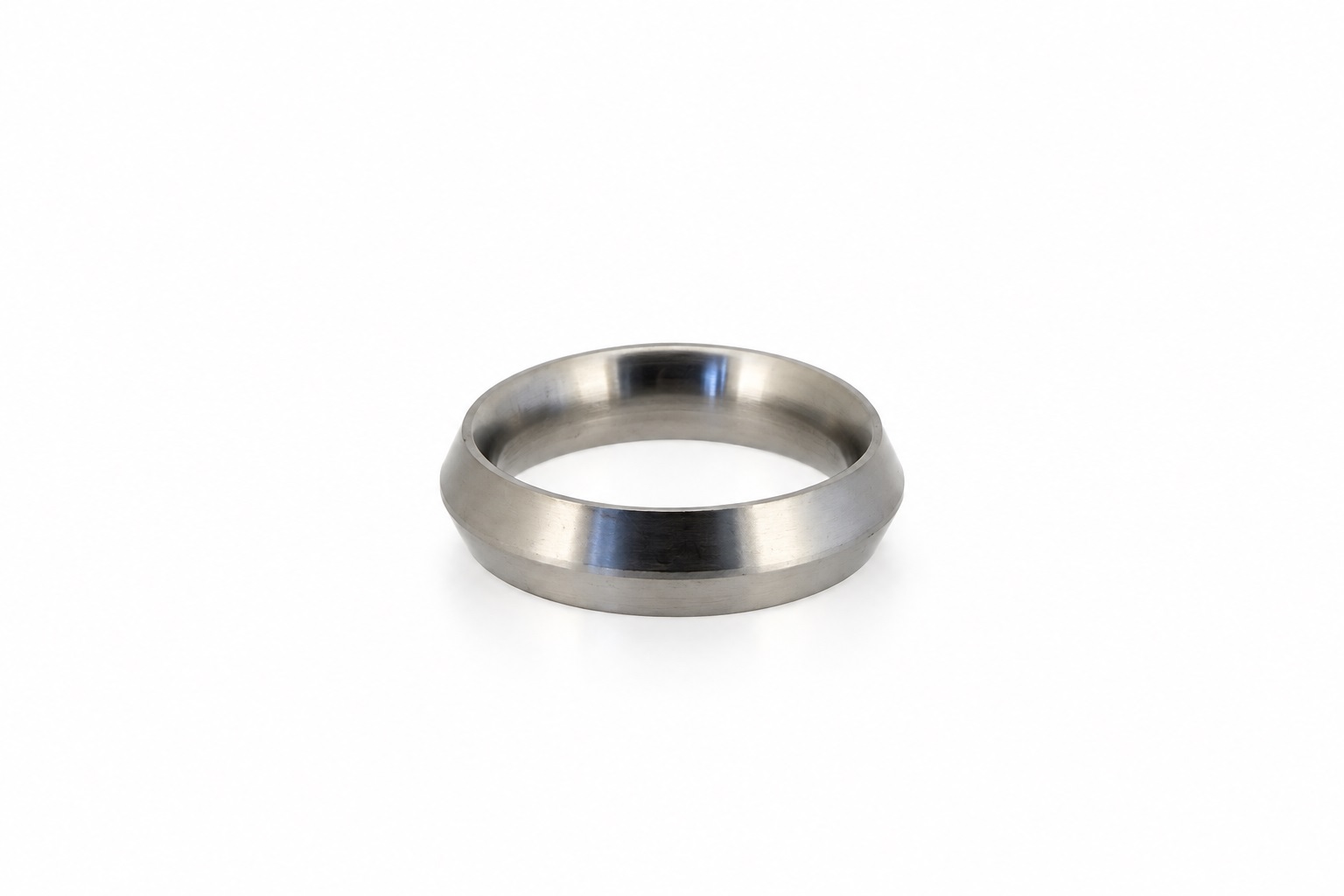 Ringrohling Edelstahl Dachform, Breite 6,0 mm, Weite 50