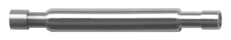 Push-Pins 518W messing vernikkeld wit, Ø 1,8 lengte 13,0 mm, negatieve kam, uiteinden aangeboord