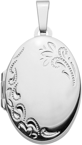 Medaillon 925/rh oval