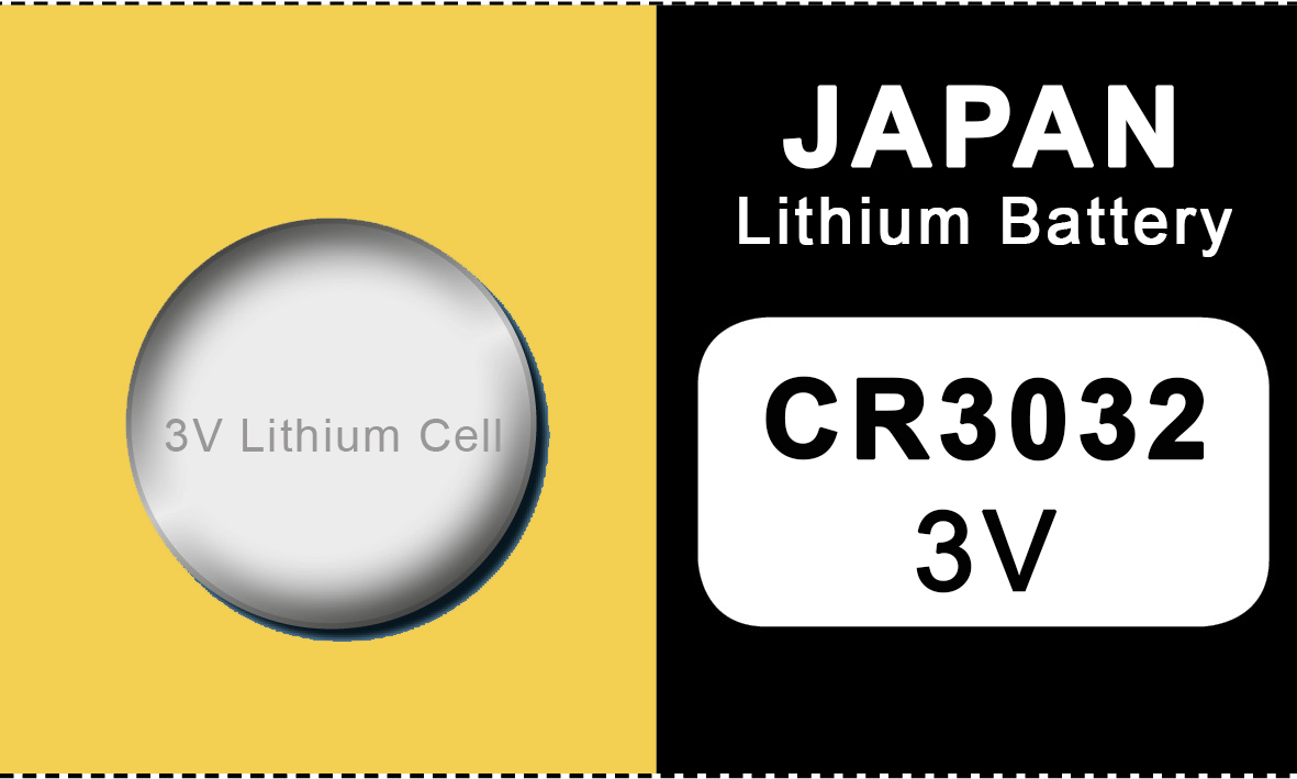 Japan 3032 lithium button cell