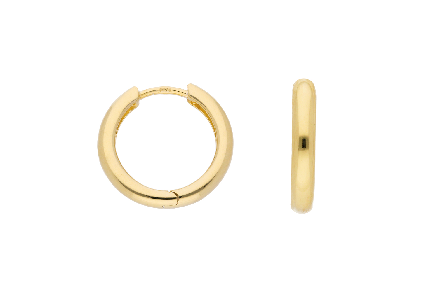 Creolen 925/verg. gelb