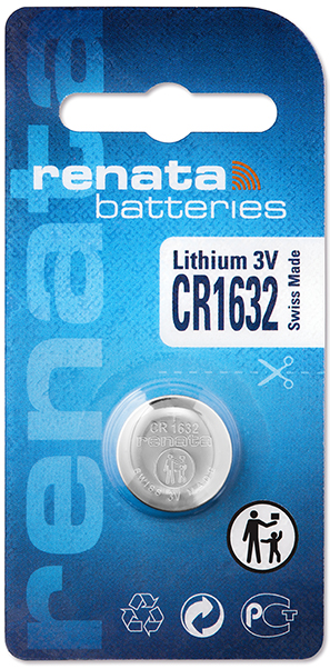 Renata 1632 Lithium knoopcel
