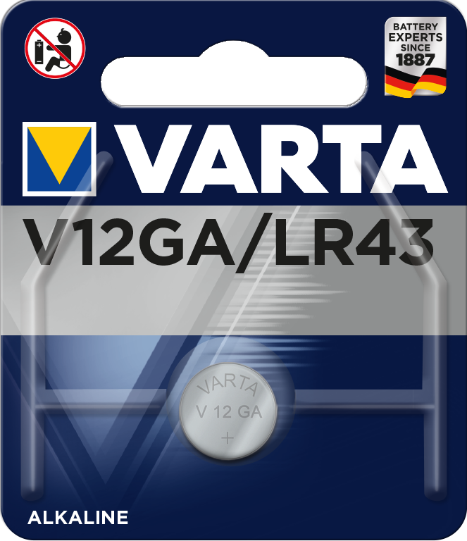 Varta V12GA batterij