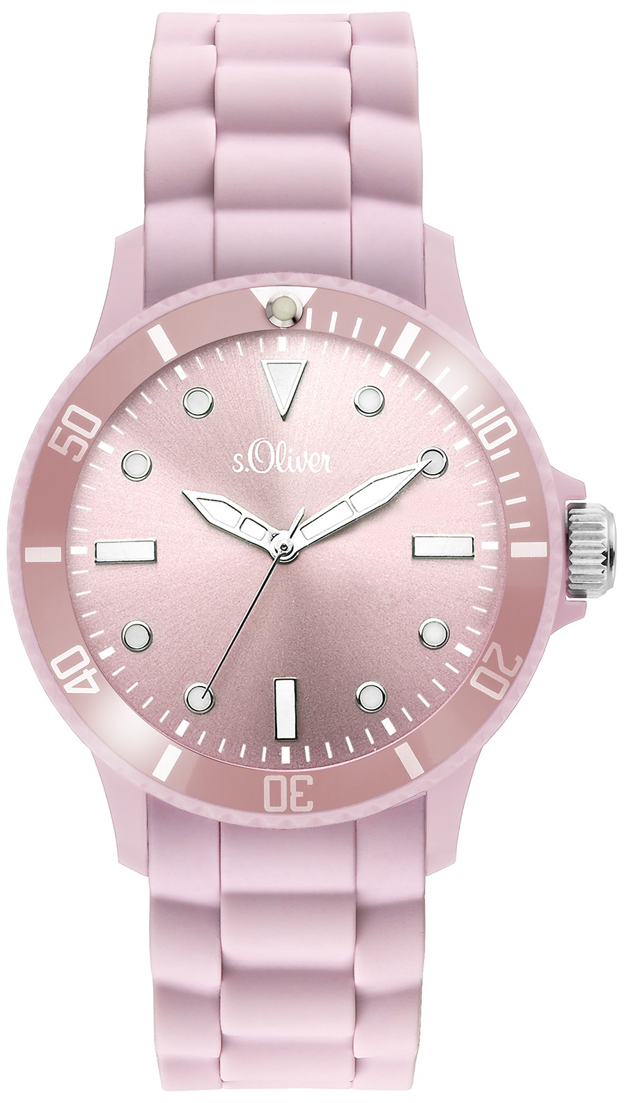 s.Oliver Silicone strap light pink SO-2288-PQ