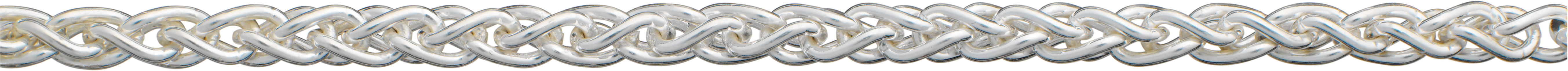 vlechtketting zilver 925/- Ø 4,20mm