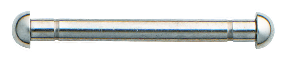 bandpen edelstaal lengte 12,00mm Ø 1,4mm kop-Ø 1,7