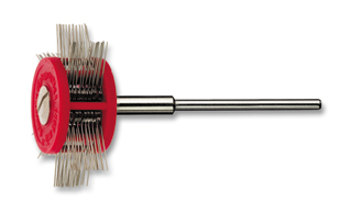 Satin finish brushes, straight 0.30 mm