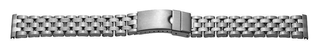 Metal band XL, stainless steel, 22 mm, steel, brushed/polished