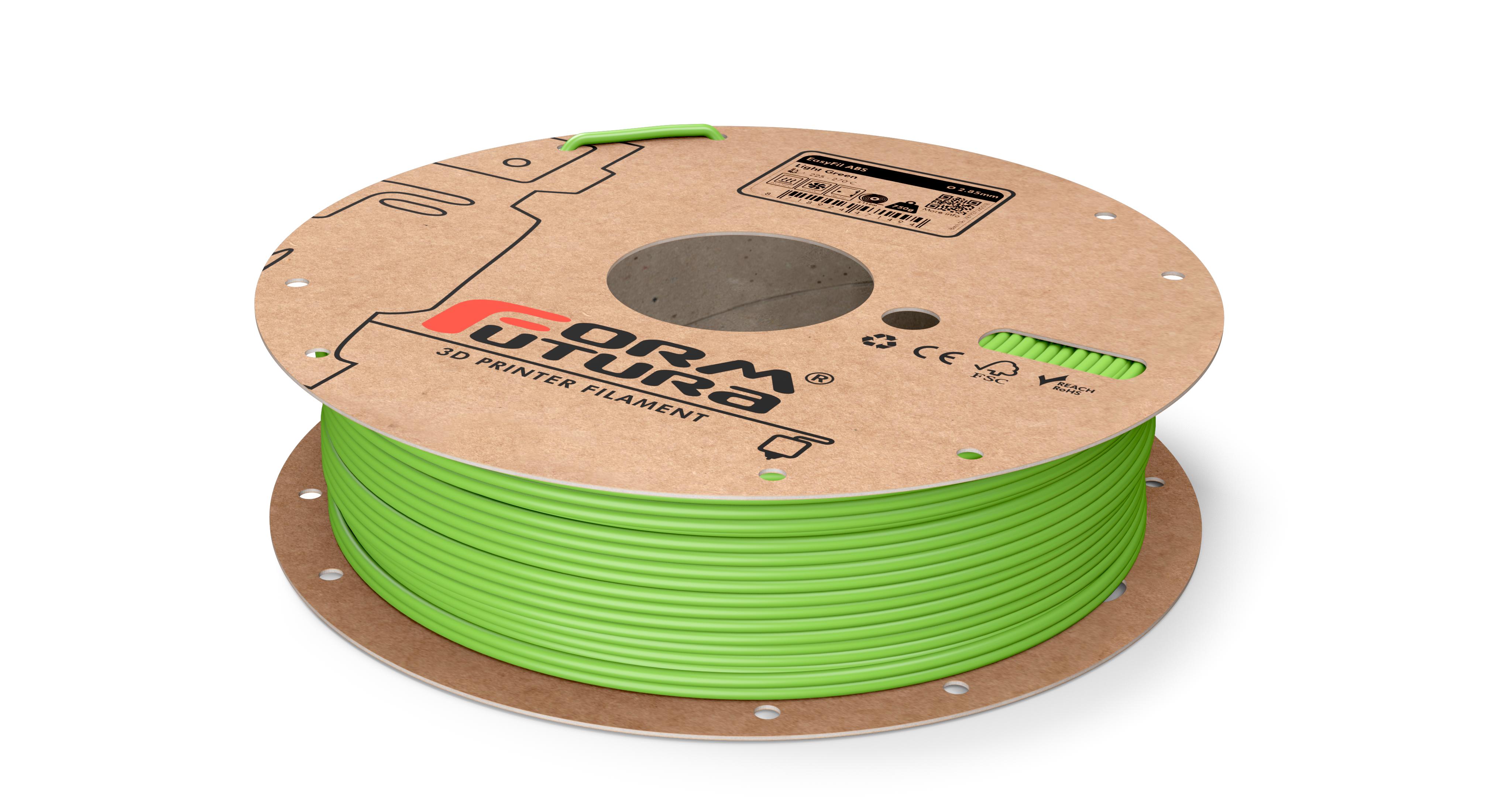 Formfutura EasyFil ABS Premium Filament Light Green 1,75mm