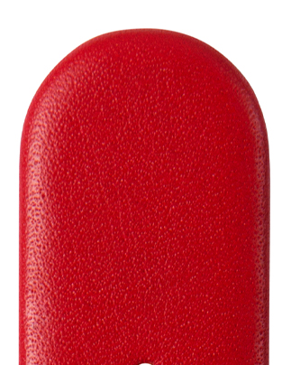 Pasek skórzany Elegance D 14mm czerwony