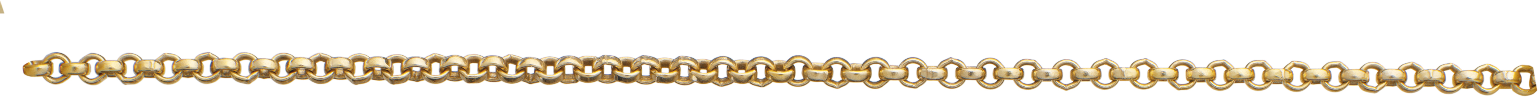 Pea chain gold 585/-Gg Ø 2,00mm, fine-mesh