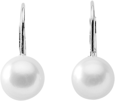 Earrings silver 925/rh freshwater pearl 3-pcs. ass.