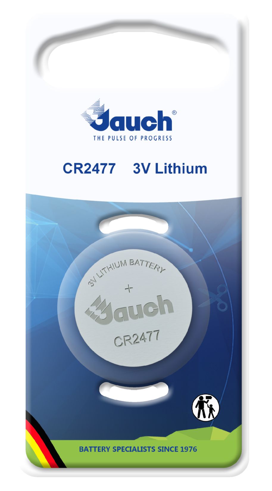Jauch Secure 2477 Lithium Knopfzelle