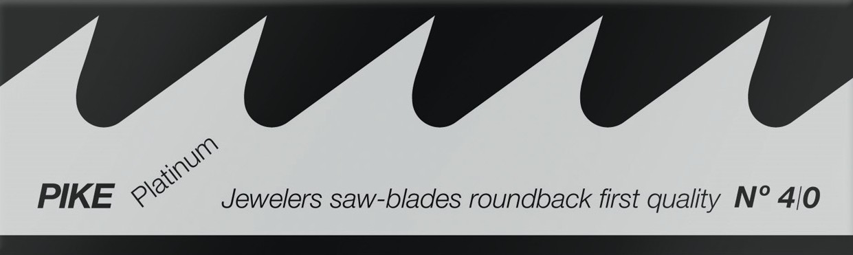 Saw blades PIKE PLATINUM VALLORBE, size 2/0