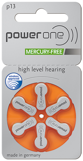 Power One 13 Hearing Aid Coin Cell <br/>Brand: Power One / Manufacturer name: 13