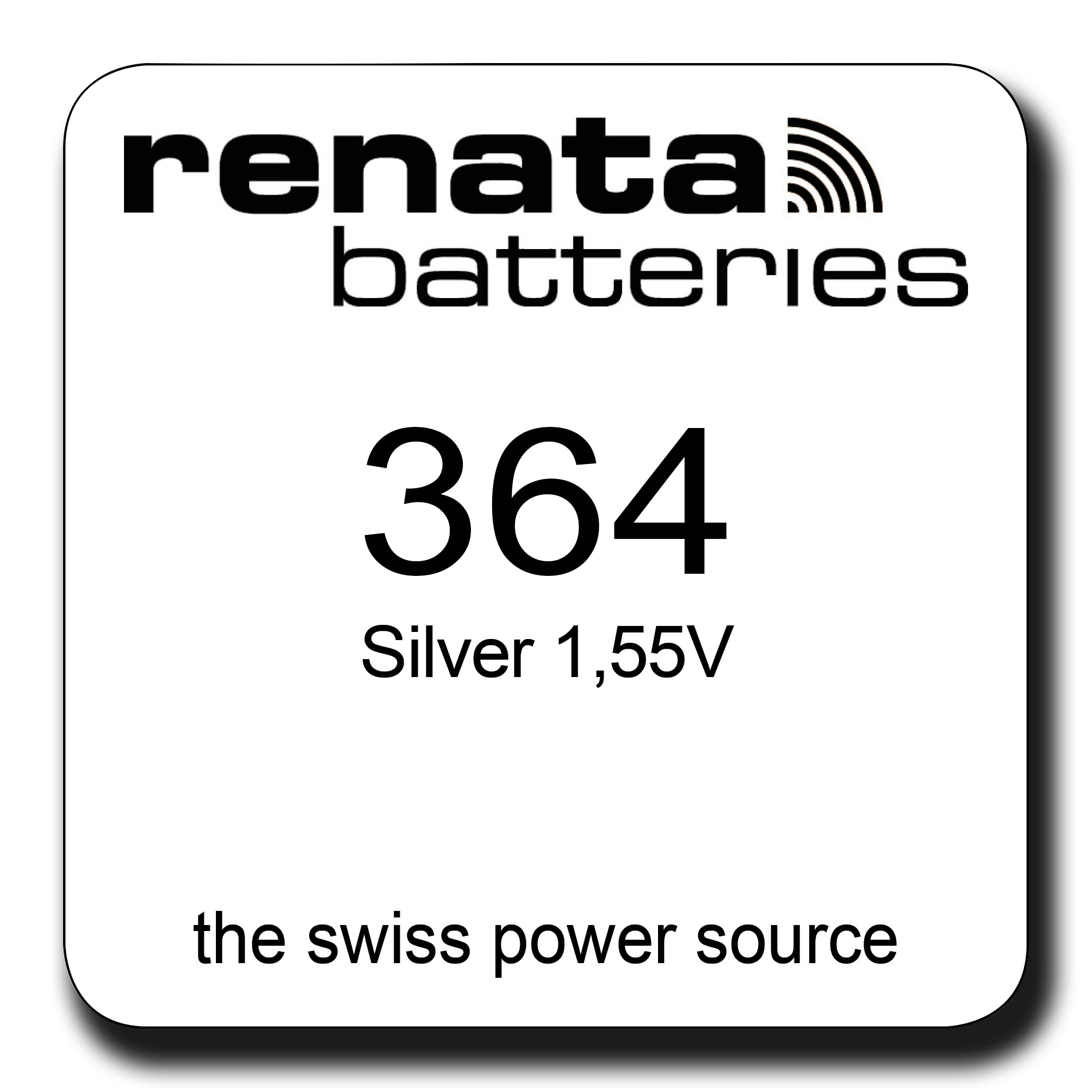 Renata 364 Bateria guzikowa <br/>Nazwa artykułu: 364