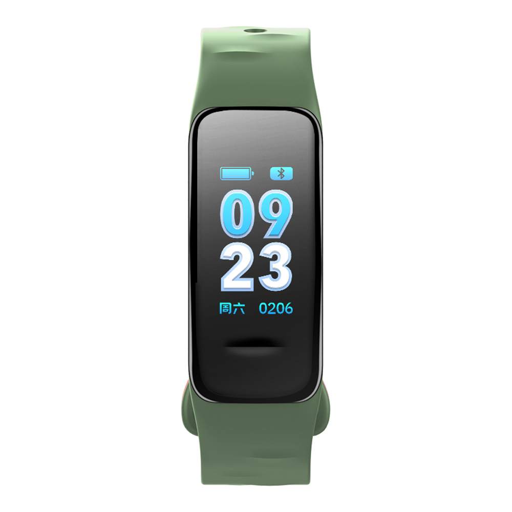 Fitness Tracker groen met kleurendisplay