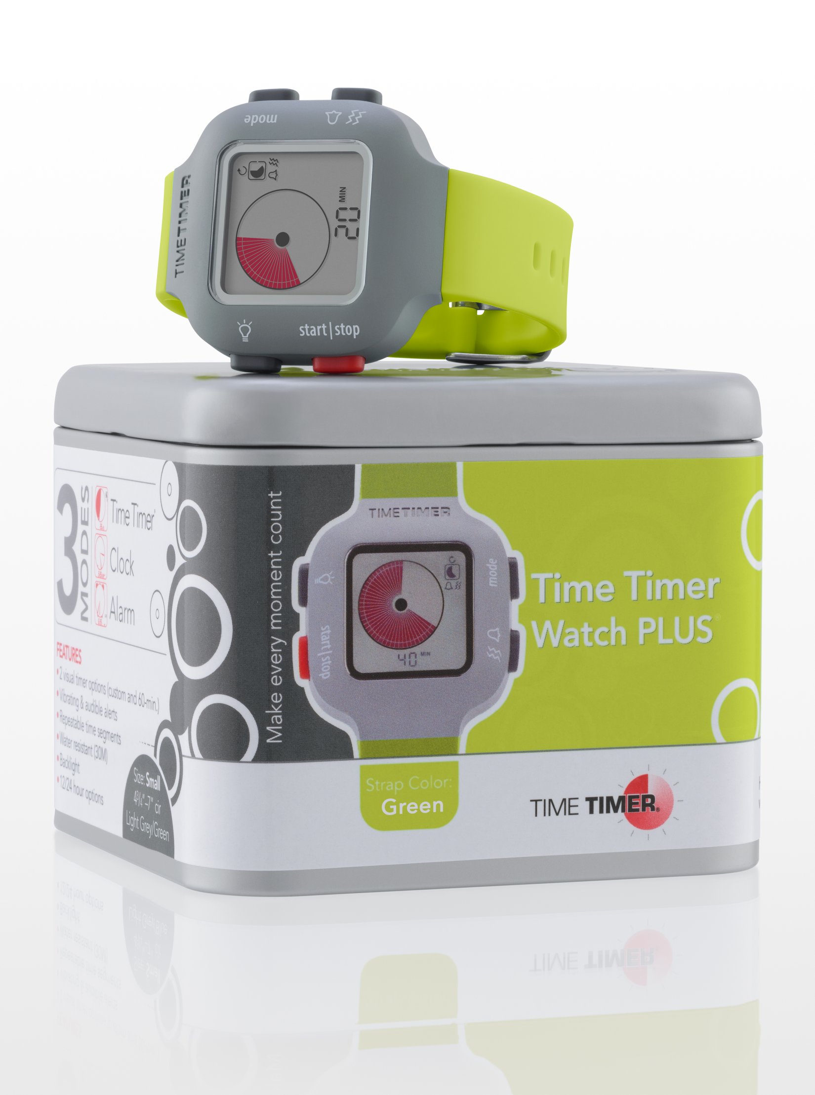 TIME TIMER Armbanduhr, grün