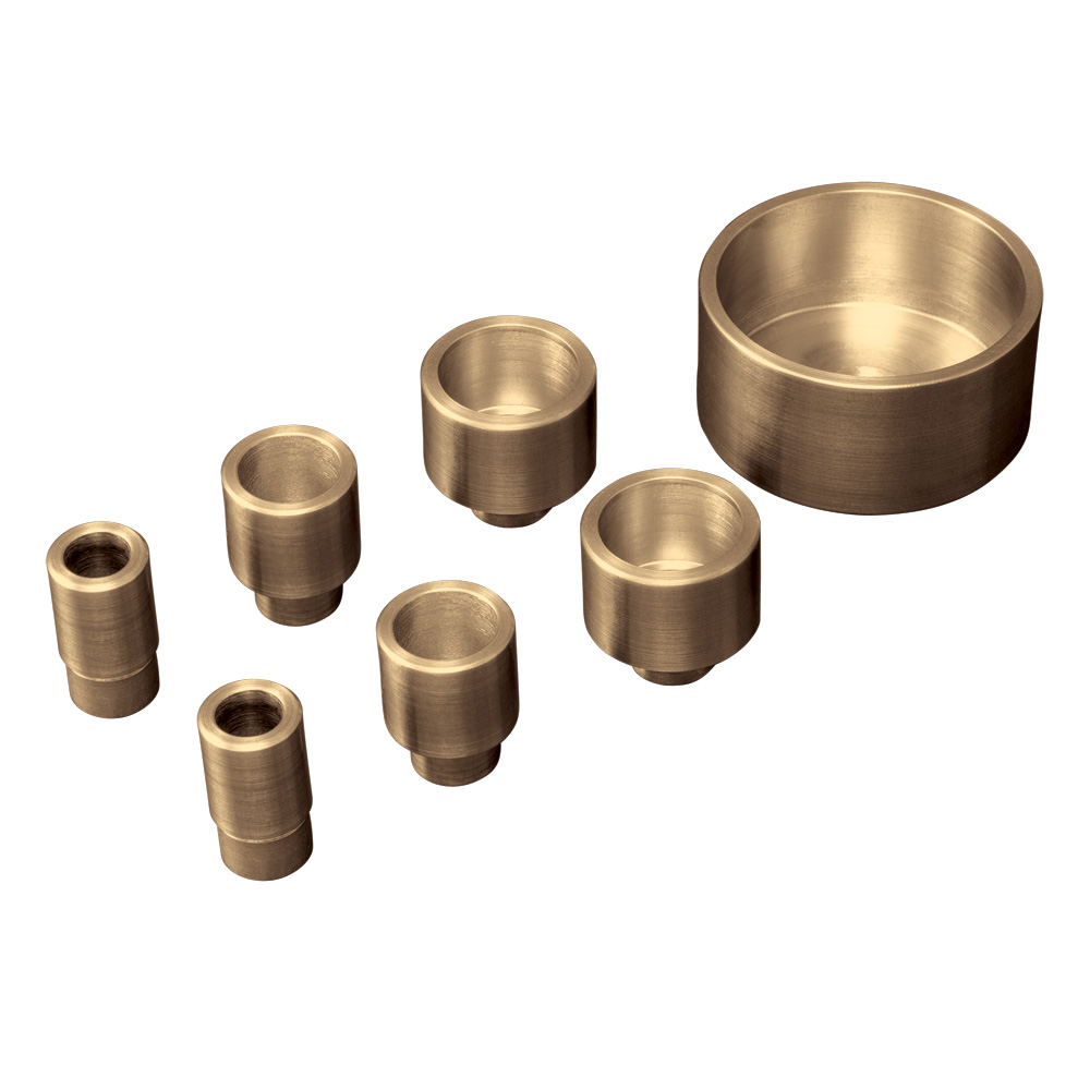 Shellac Tube Jura 3X Workholding at Flume technology | Model Jura 3x Shellac Tubes