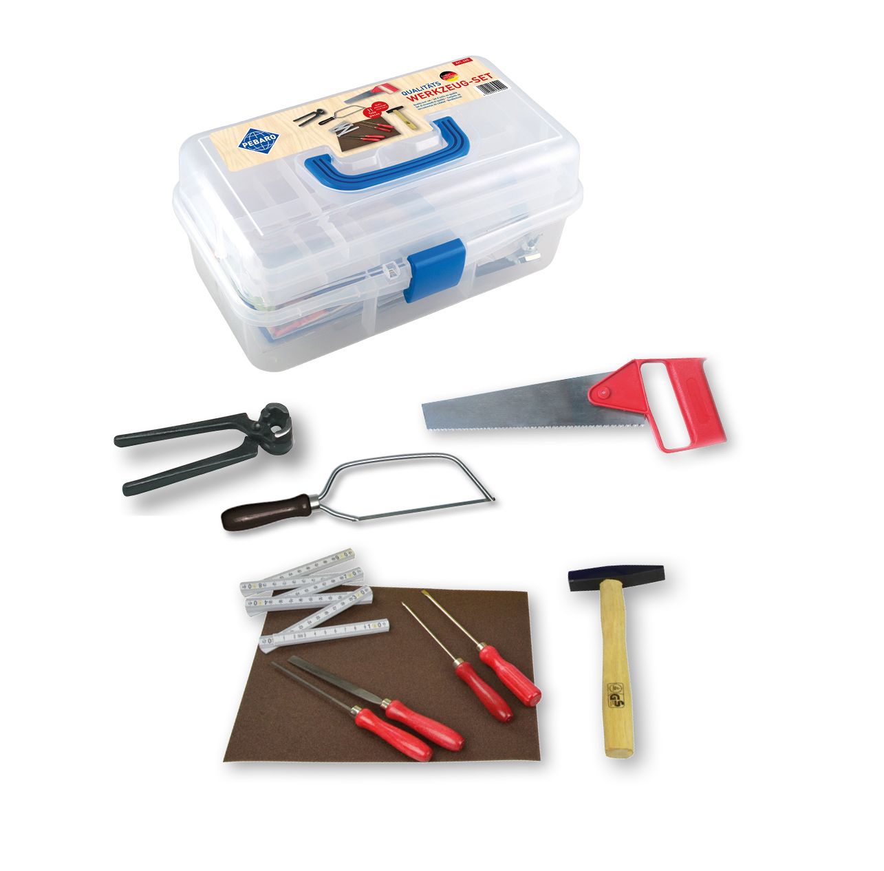 Quality tool set, 11 parts