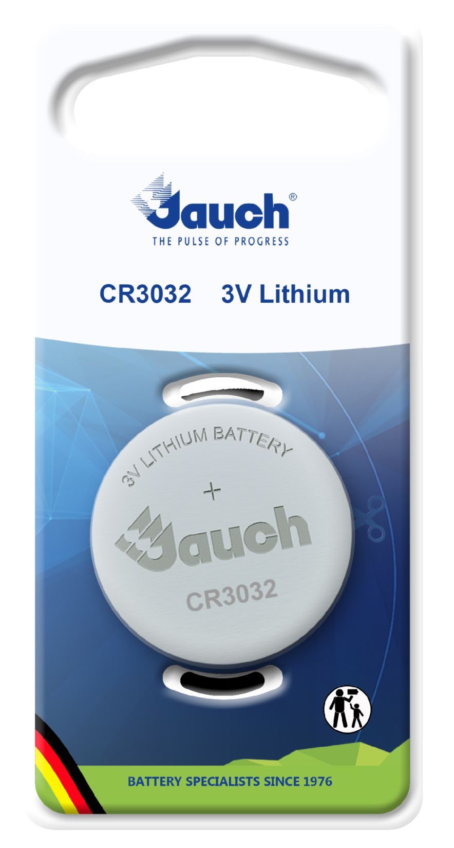 Jauch Secure 3032 Lithium Knopfzelle