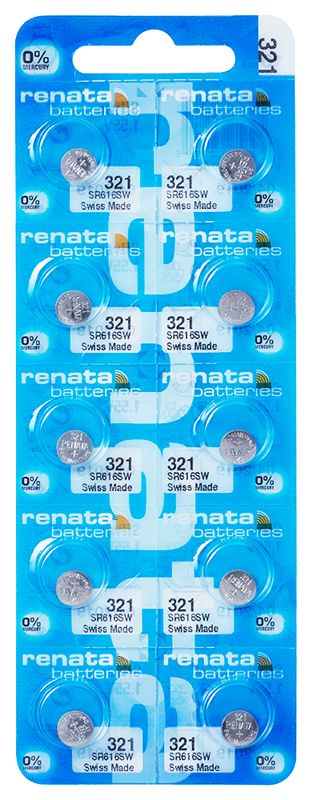 Renata 321 button cell multi pack