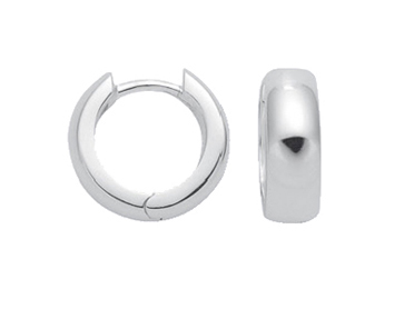 Creolen 3 Paar Silber 925/- Ø 12,50mm