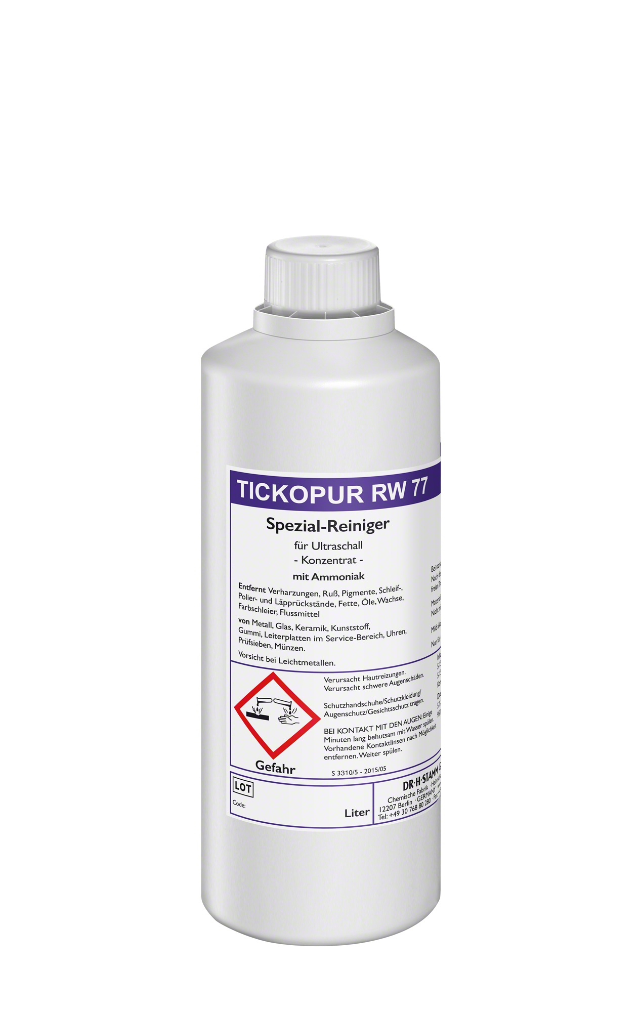 Tickopur RW 77, 1 Liter Bandelin
