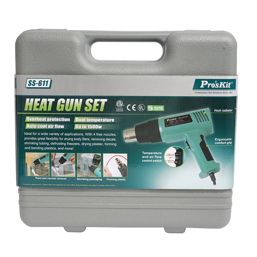 Heat Gun Set, dual temperature