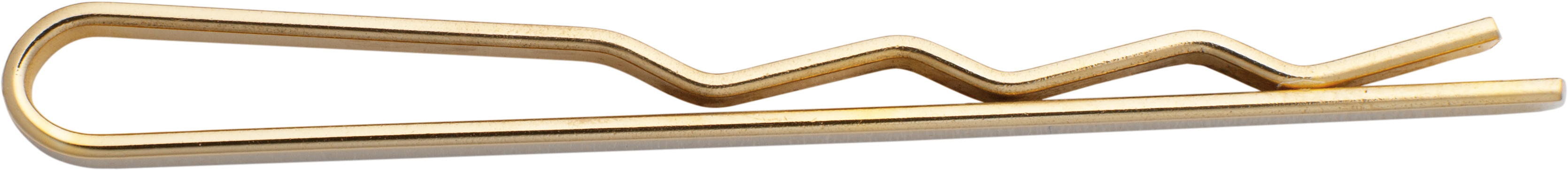 Tie clip gold 585/-Gg, L 48,00 x W 2,80mm