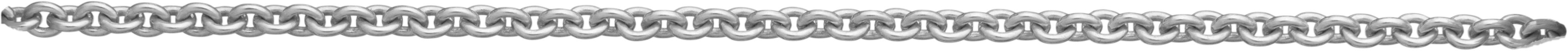 Anchor chain round silver 925/- 1.90mm, wire thickness 0.50mm