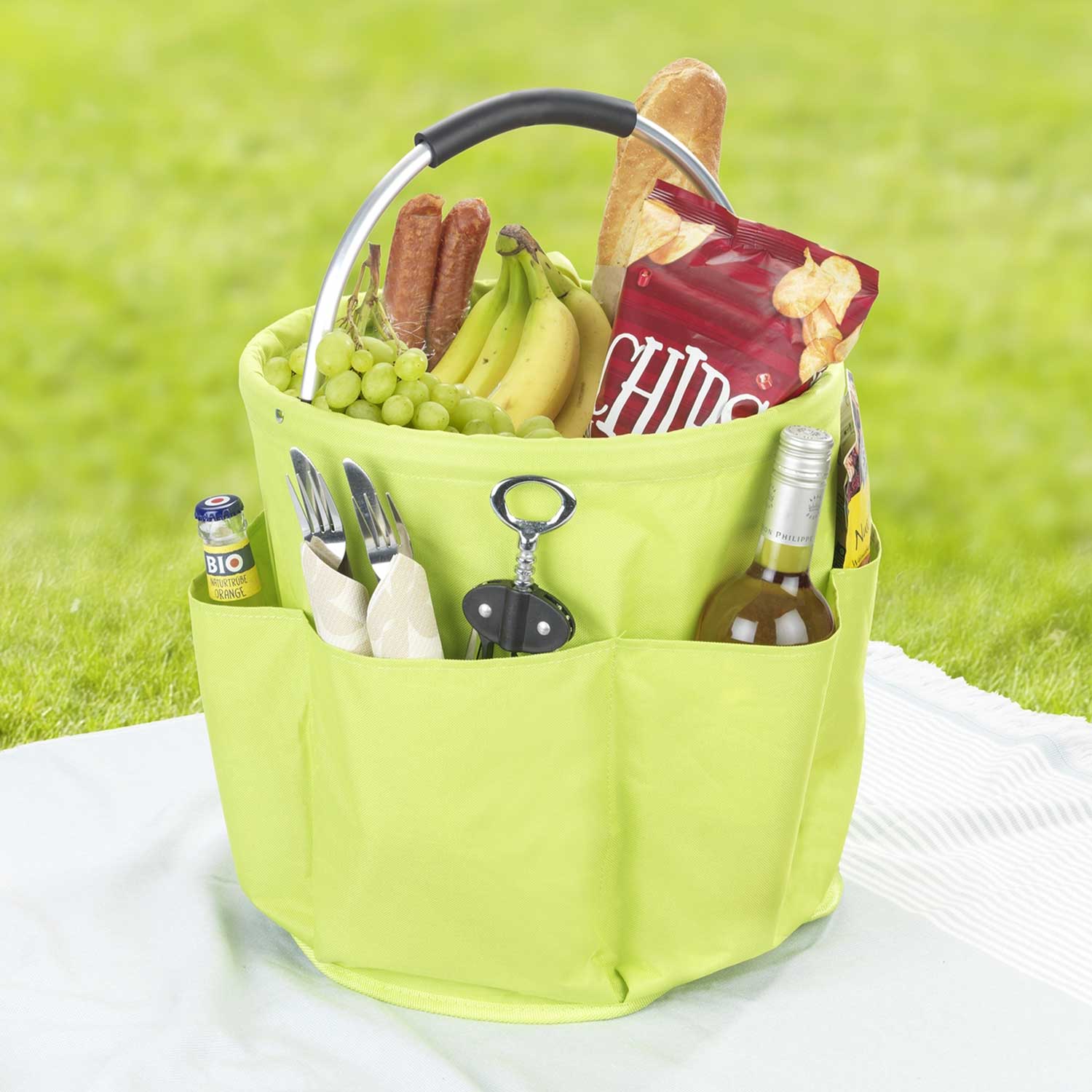 Garden caddy, green - in XL version