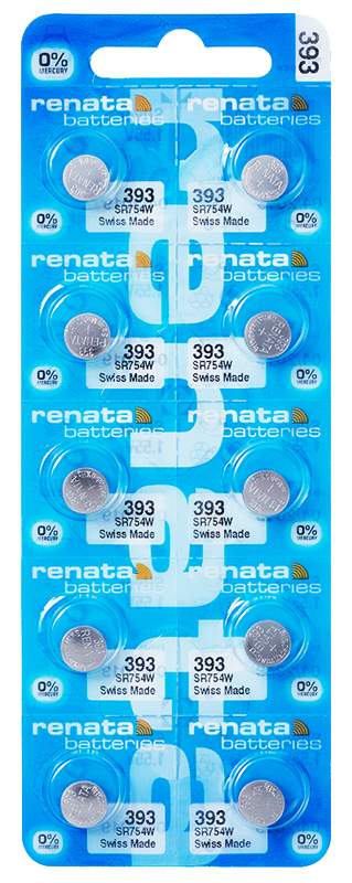 Renata 393 Knopfzelle Multipack