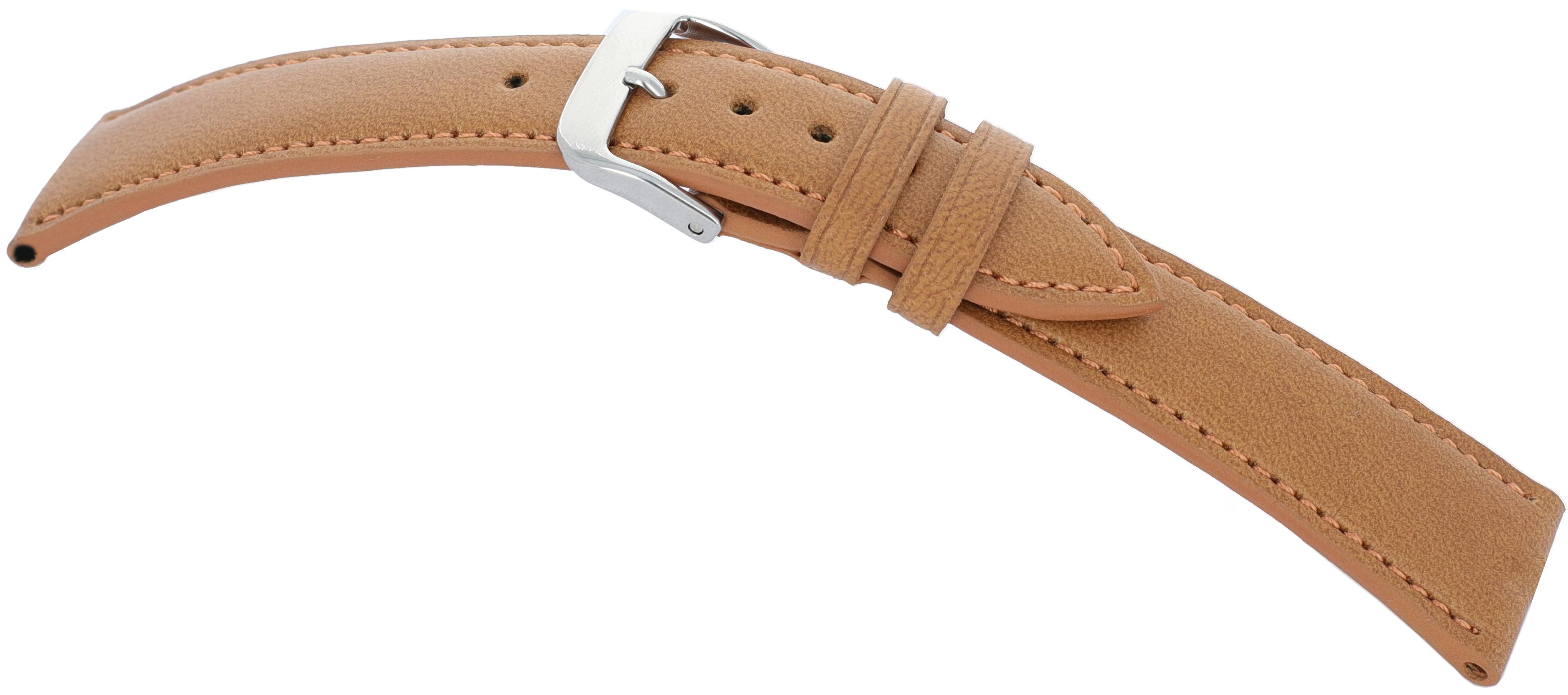 Lederband Lazise 16mm cognac vegan