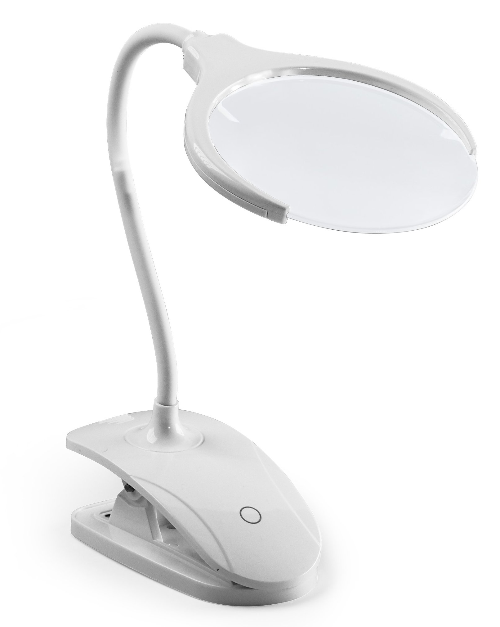 table magnifier with LED, dimmable