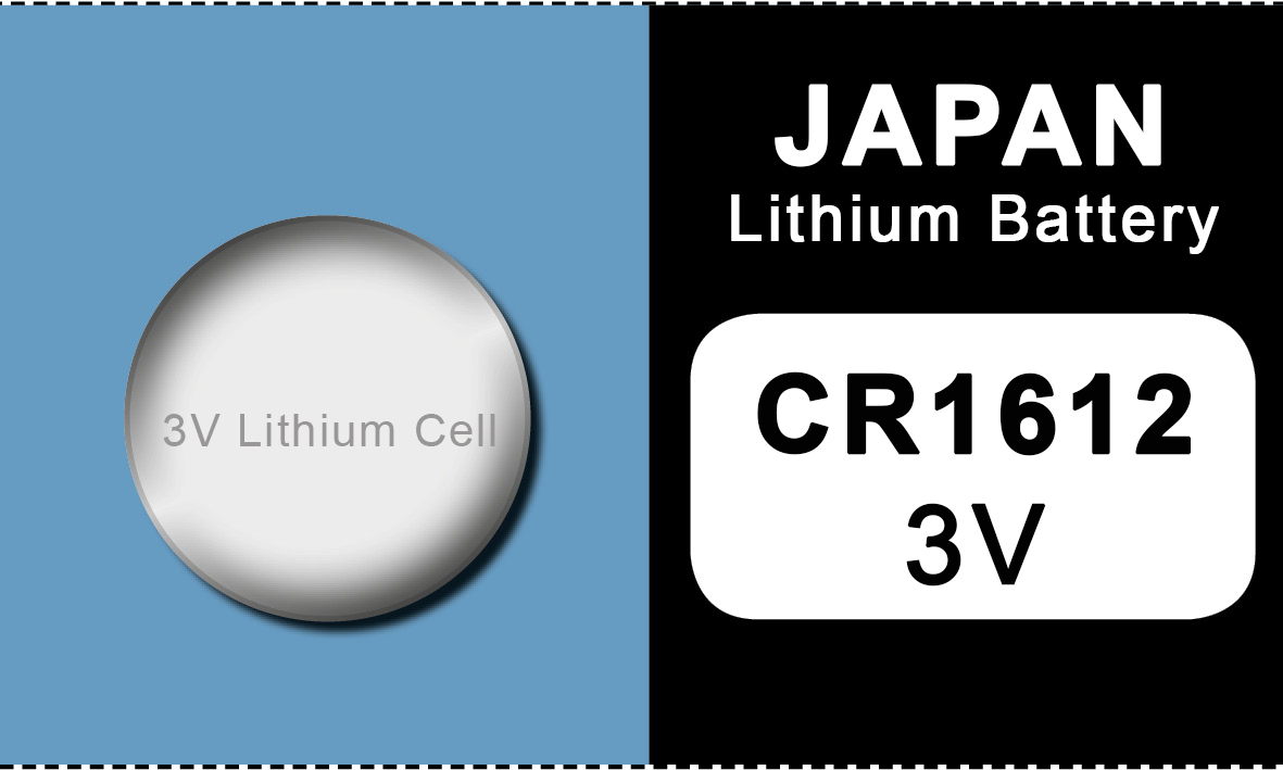 Japan 1612 Lithium Knopfzelle