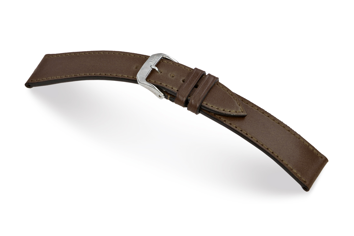 Leather strap Tacoma 24 mm mocha