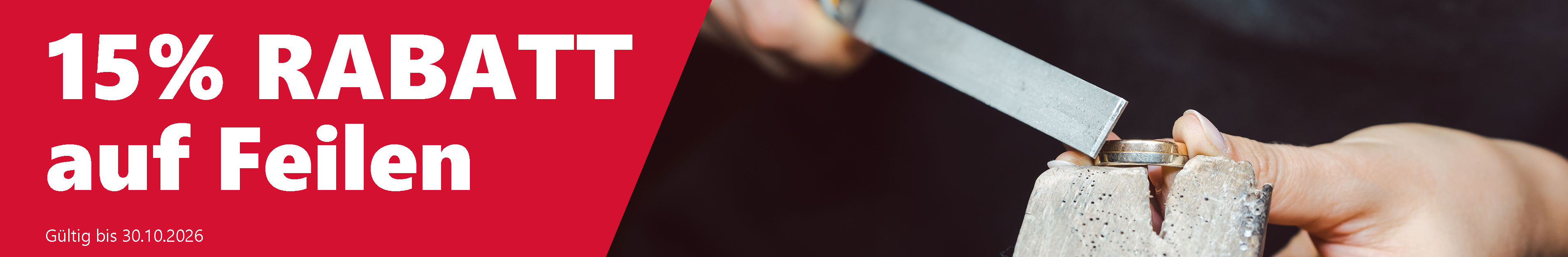 Rabatt Feilen