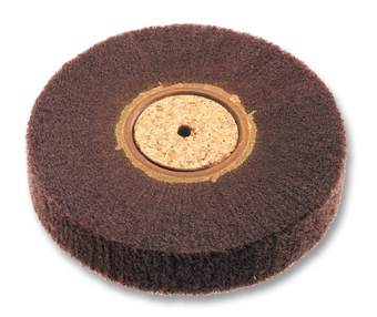 Round satin brush, hard 100x30 mm