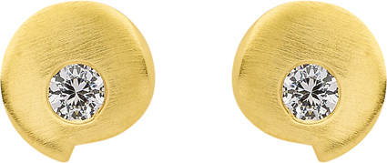 Ohrstecker Gold 333/GG, Zirkonia