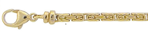 Collier Gold 585/GG, Königskette 45cm