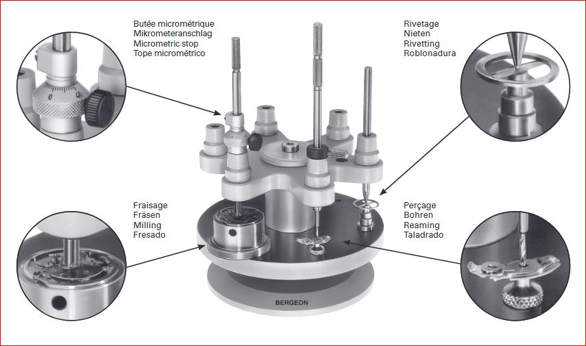 Bergeon multi-press stick