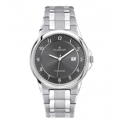 DUGENA titanium horloge, heren