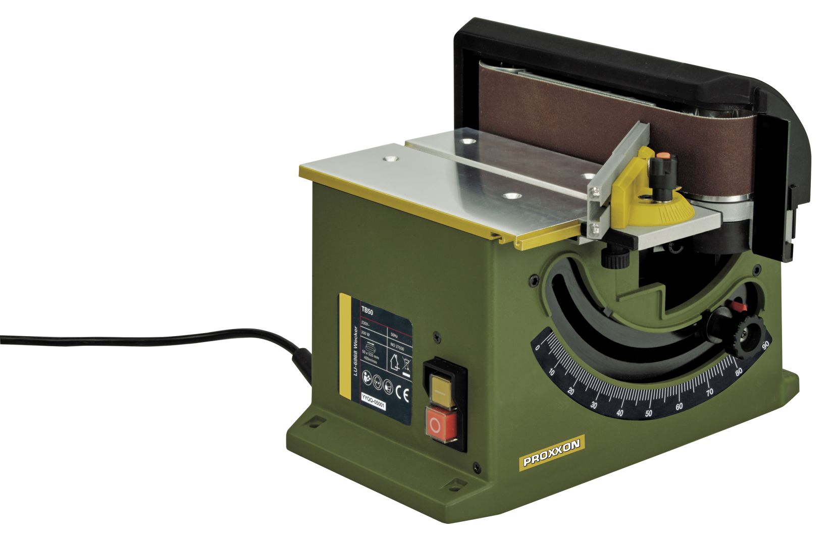 Grinder Proxxon at Flume technology  Model PROXXON table belt sander - the  smallest and finest in the world!*