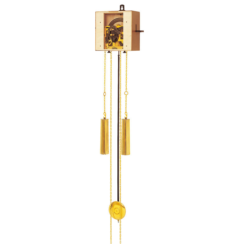 Chain hoist movement Q SBS, 7-day, wooden pendulum 72cm, lead weight with sheath
