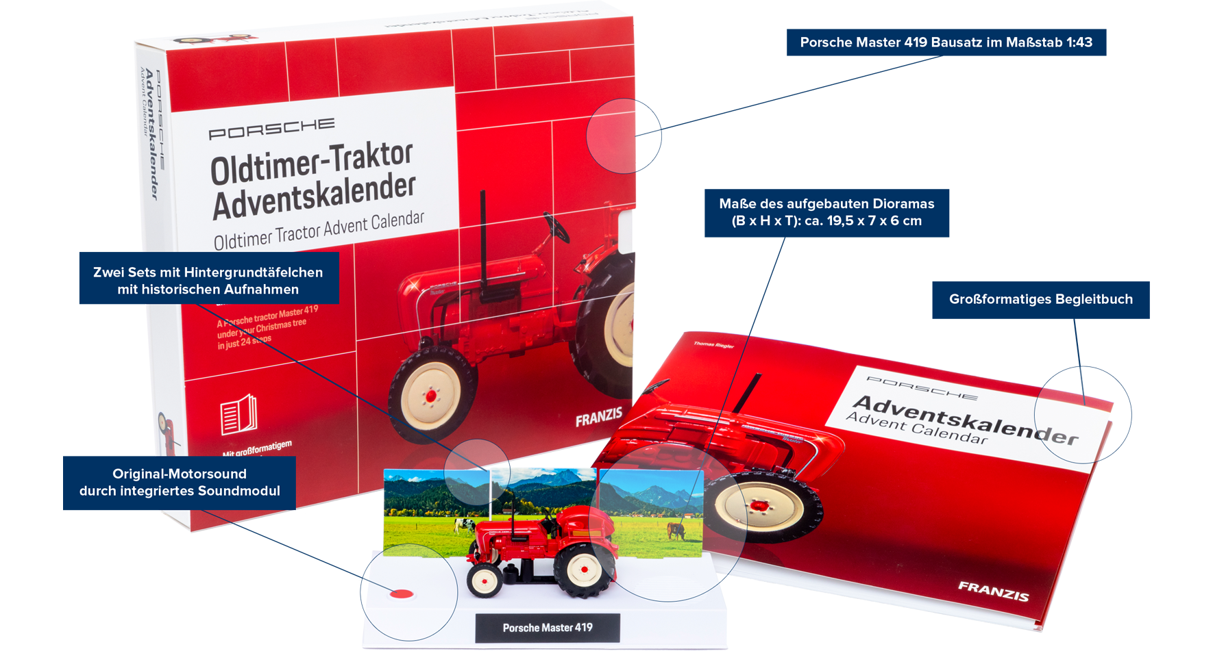 Adventskalender Oldtimer Traktor